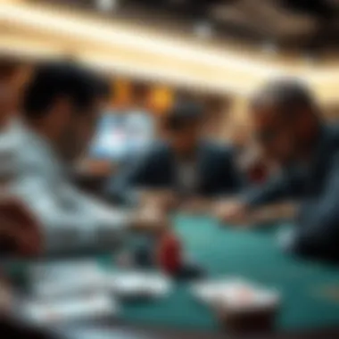 Mastering Strategies in Online Card Games Strategic card game scenario in an online setting