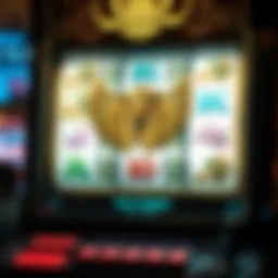 Ancient Egyptian Symbols on Slot Machine